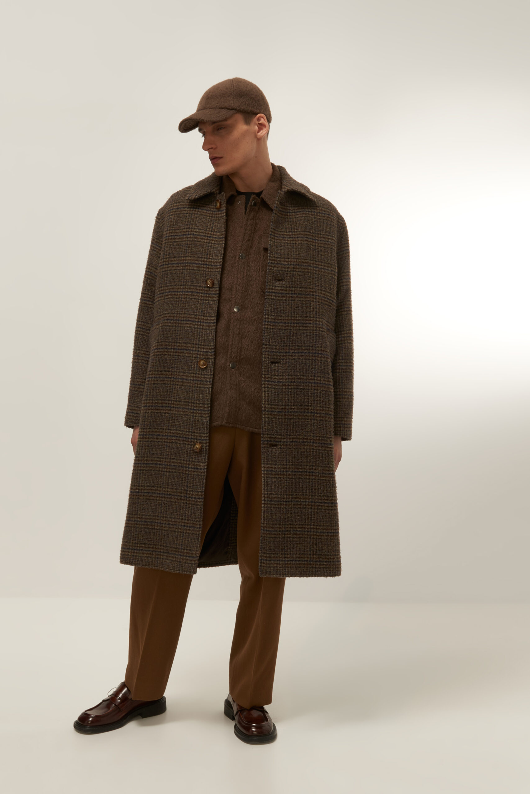 GIL_brown navy-check 025