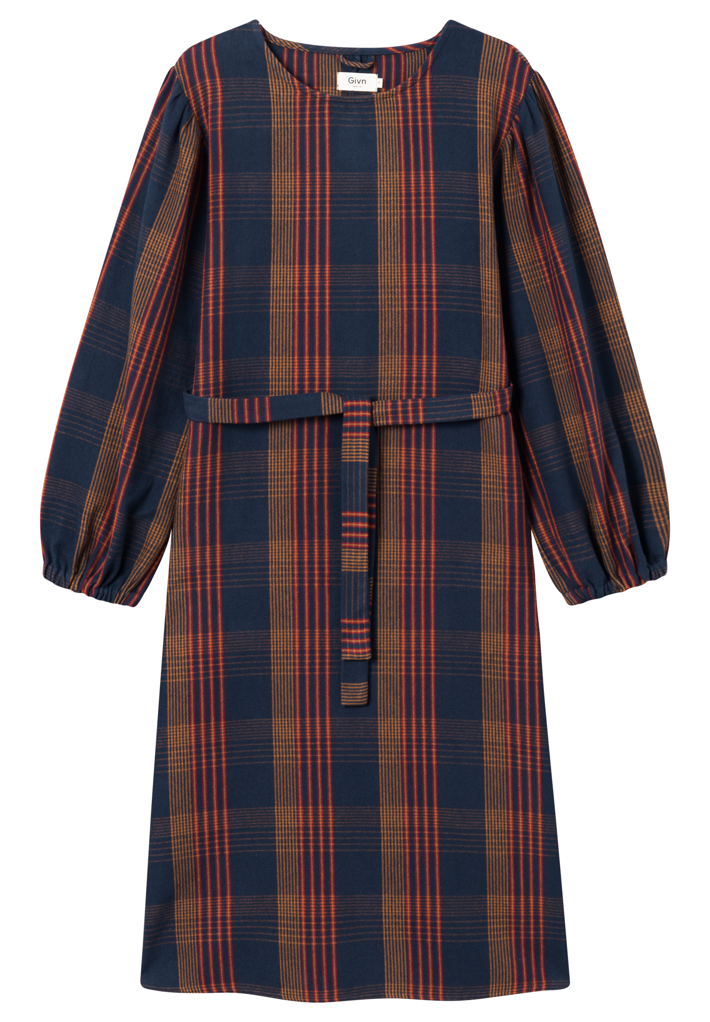 Aline_Blue Brown Red (Checked)_315